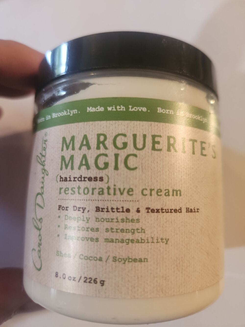 Carol’s Daughter Marguerite’s Magic Restorative Hair Cream 8 oz 226g Sealed